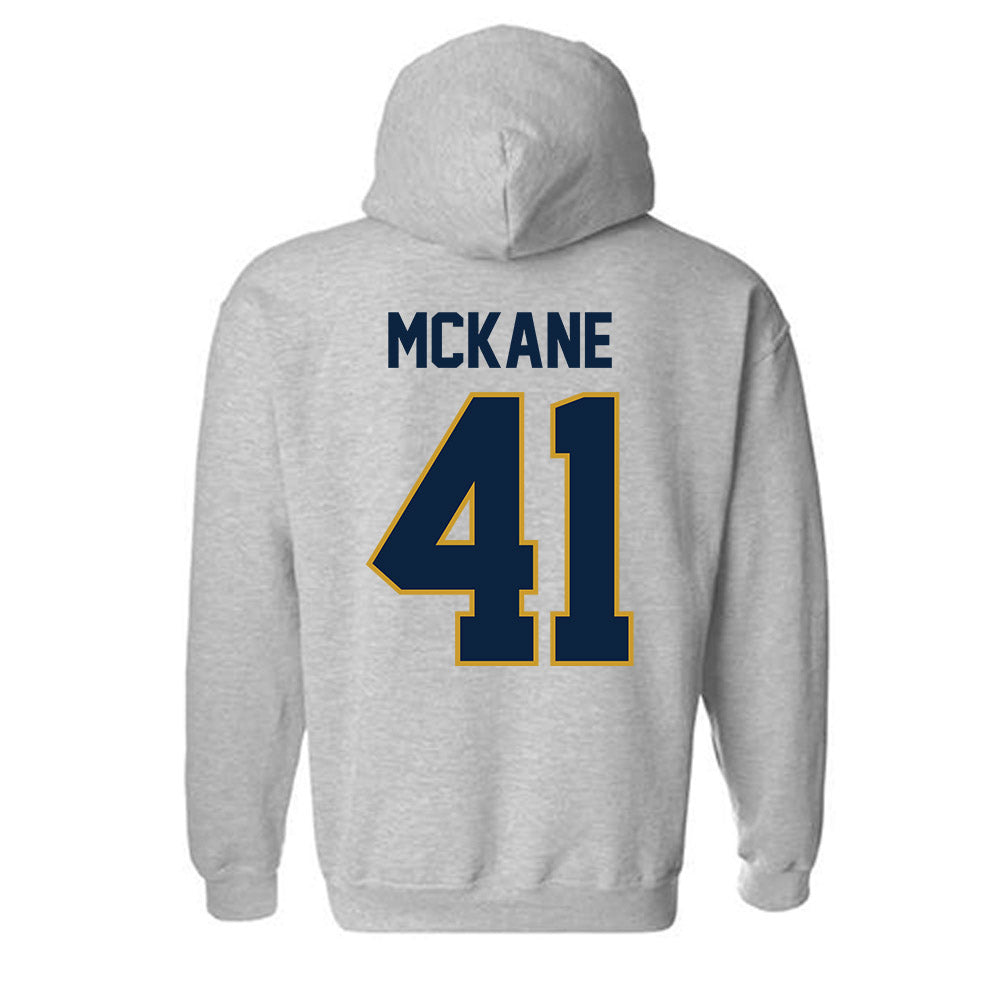 Notre Dame - NCAA Men's Lacrosse : Matt McKane - Classic Shersey Hooded Sweatshirt-3