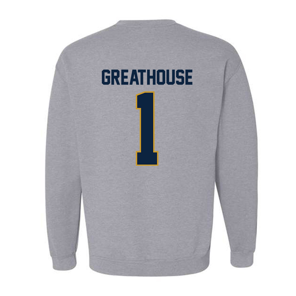 Notre Dame - NCAA Football : Jaden Greathouse - Classic Shersey Crewneck Sweatshirt-1
