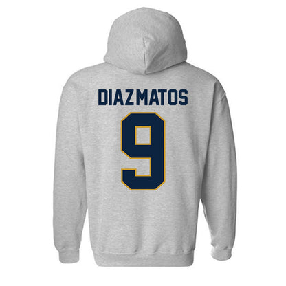 Notre Dame - NCAA Men's Lacrosse : Aidan Diaz-Matos - Classic Shersey Hooded Sweatshirt-3