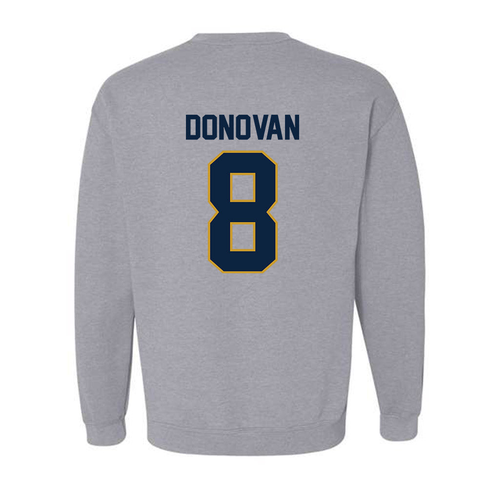 Notre Dame - NCAA Men's Lacrosse : Andrew Donovan - Classic Shersey Crewneck Sweatshirt-1