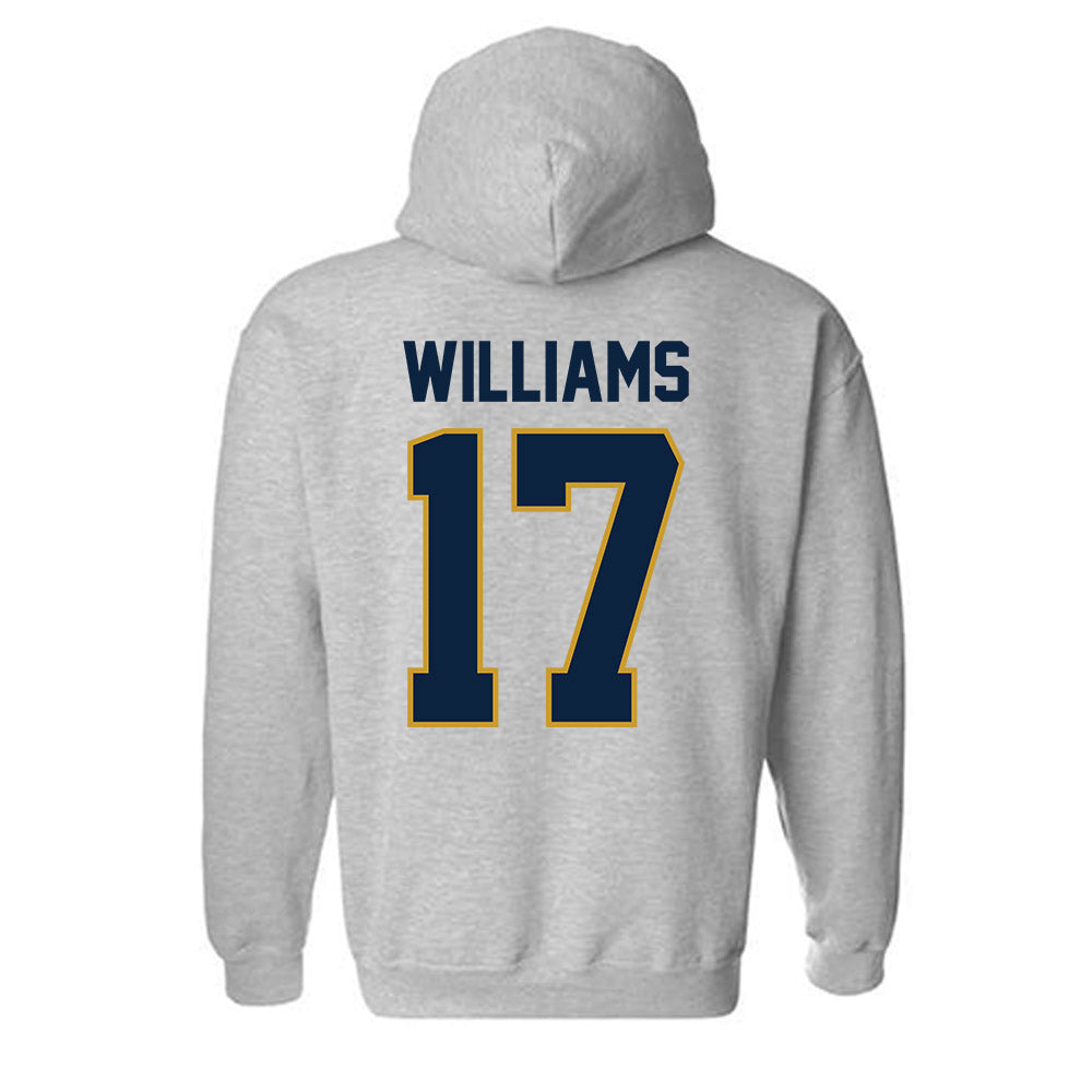 Notre Dame - NCAA Football : Cam Williams - Classic Shersey Hooded Sweatshirt-2