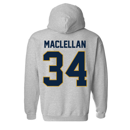 Notre Dame - NCAA Men's Basketball : Matthew MacLellan - Classic Shersey Hooded Sweatshirt-2