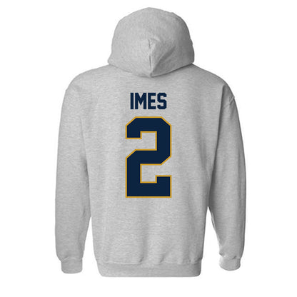 Notre Dame - NCAA Men's Basketball : Logan Imes - Classic Shersey Hooded Sweatshirt-2
