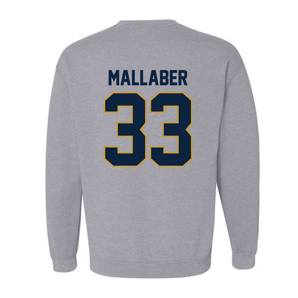 Notre Dame - NCAA Women's Lacrosse : Katie Mallaber - Classic Shersey Crewneck Sweatshirt-1