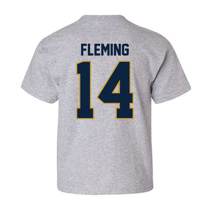 Notre Dame - NCAA Men's Ice Hockey : Maddox Fleming - Classic Shersey Youth T-Shirt-1
