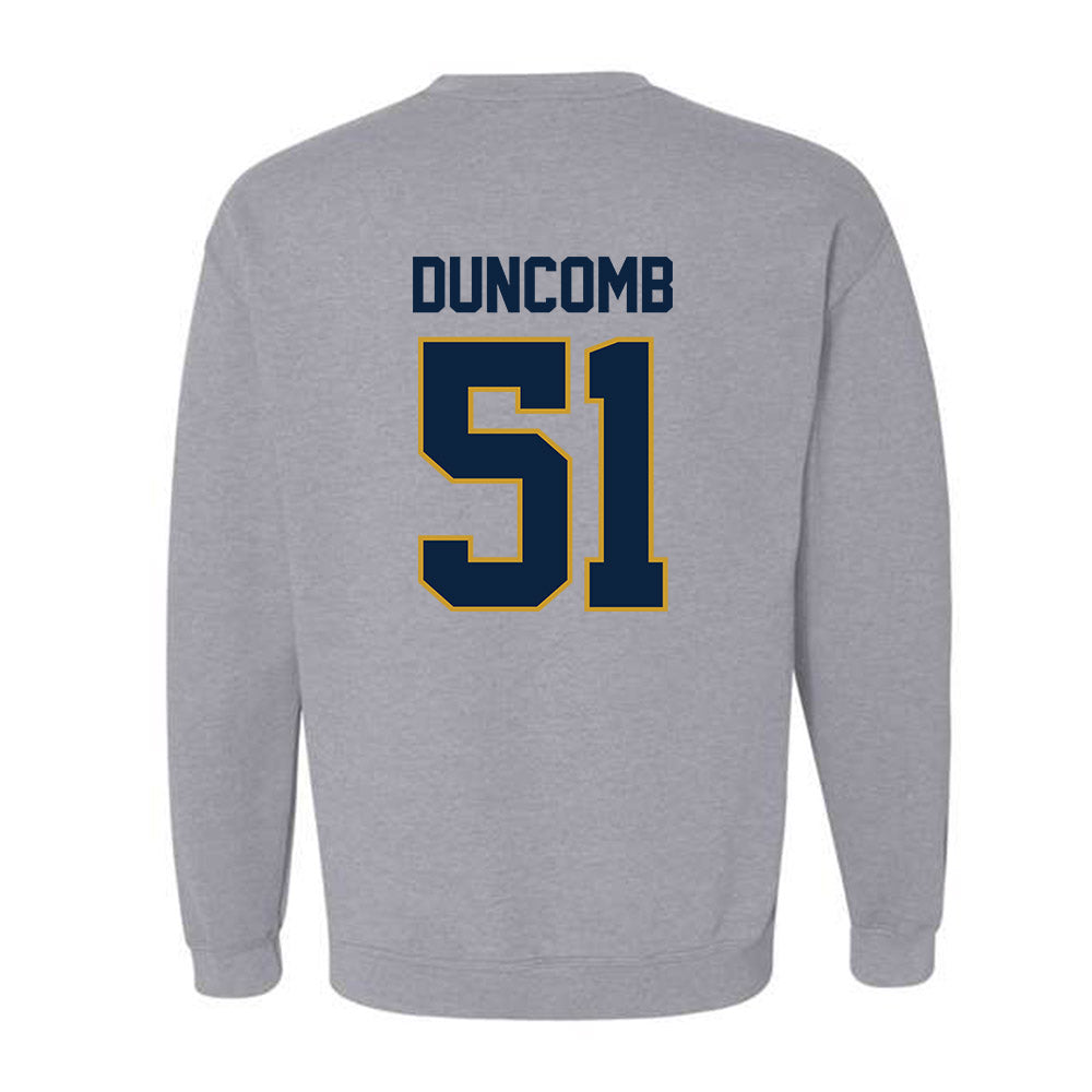 Notre Dame - NCAA Men's Basketball : Logan Duncomb - Classic Shersey Crewneck Sweatshirt-1