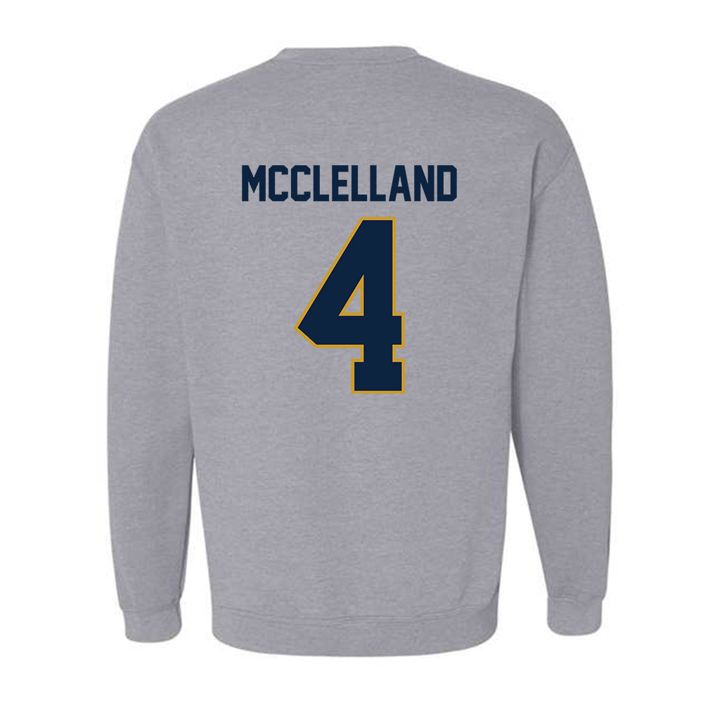 Notre Dame - NCAA Women's Lacrosse : Ellie McClelland - Classic Shersey Crewneck Sweatshirt-1