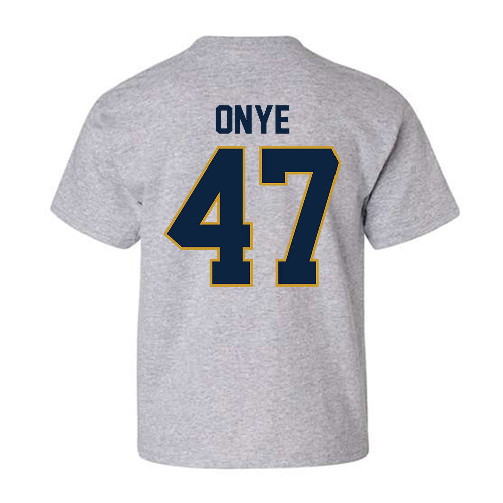 Notre Dame - NCAA Football : Jason Onye - Classic Shersey Youth T-Shirt-1