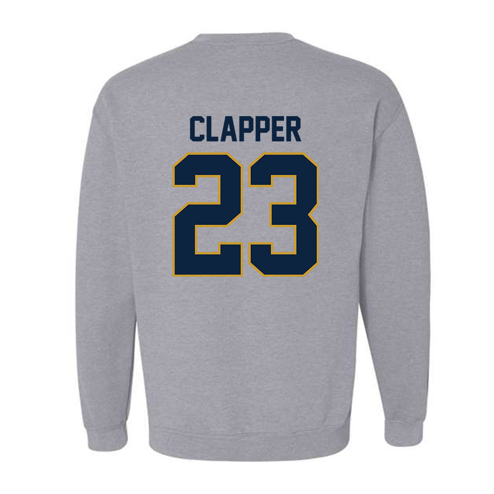Notre Dame - NCAA Football : Jakobe Clapper - Classic Shersey Crewneck Sweatshirt-1