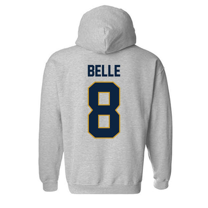 Notre Dame - NCAA Men's Ice Hockey : William Belle - Classic Shersey Hooded Sweatshirt-1