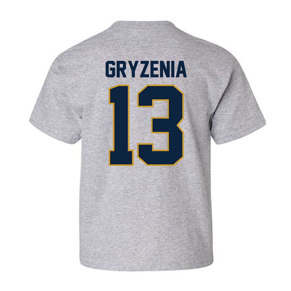 Notre Dame - NCAA Men's Lacrosse : Andrew Gryzenia - Classic Shersey Youth T-Shirt-1