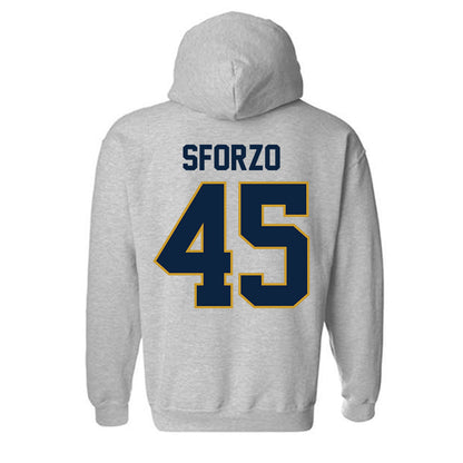 Notre Dame - NCAA Men's Lacrosse : Ryan Sforzo - Classic Shersey Hooded Sweatshirt-2