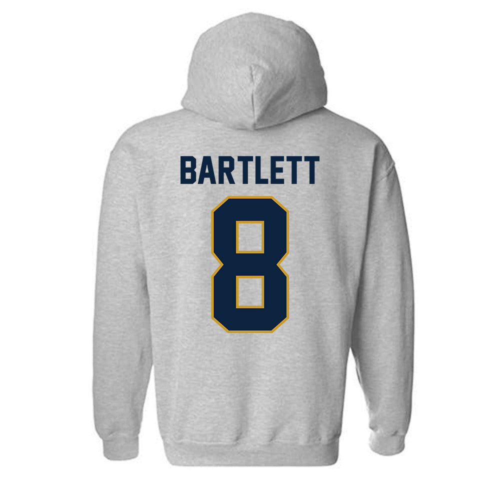 Notre Dame - NCAA Men's Soccer : Nici Bartlett - Classic Shersey Hooded Sweatshirt-3