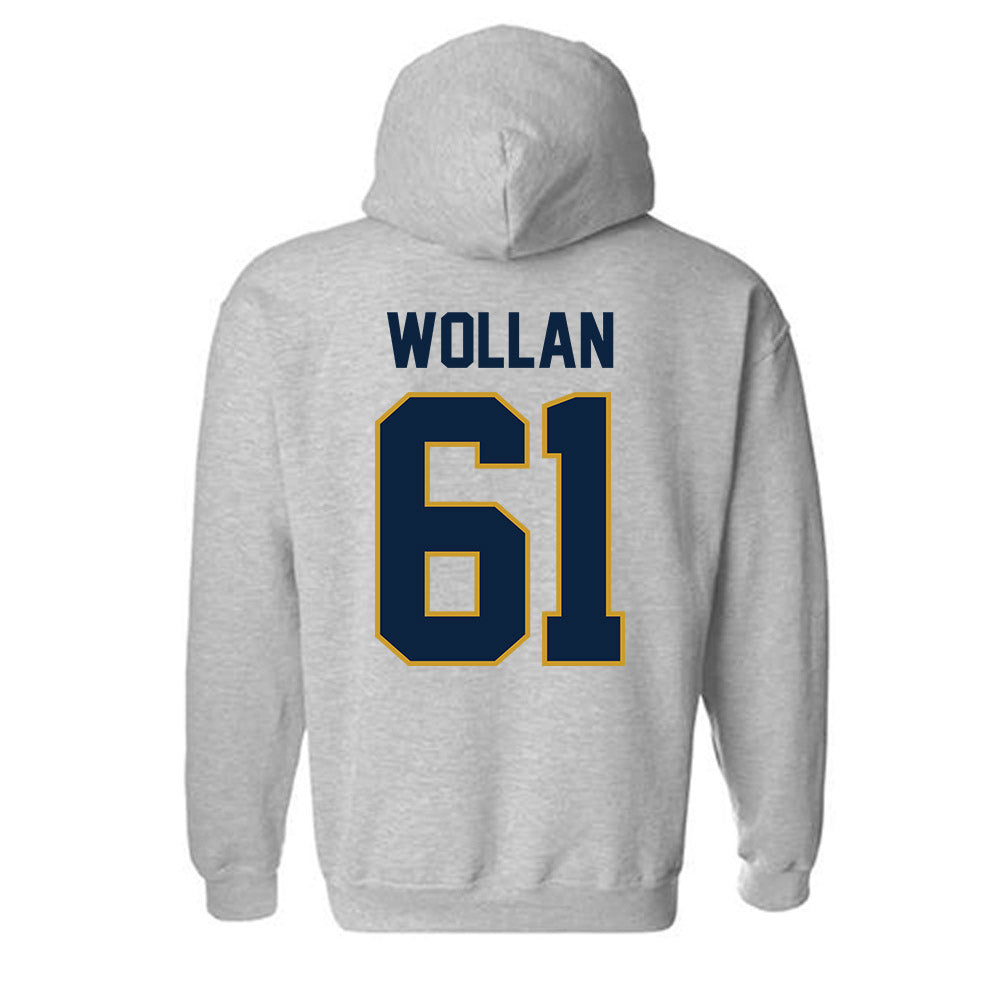 Notre Dame - NCAA Football : Robbie Wollan - Classic Shersey Hooded Sweatshirt-3