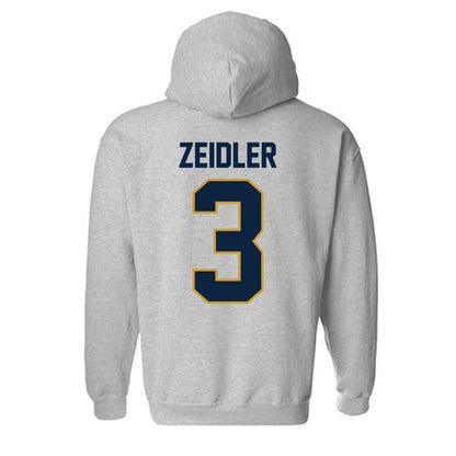 Notre Dame - NCAA Women's Volleyball : Portia Zeidler - Classic Shersey Hooded Sweatshirt-3