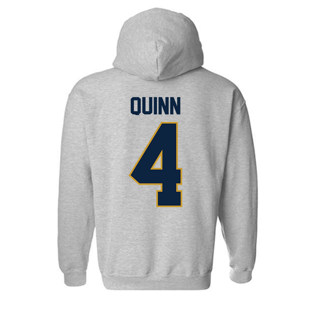 Notre Dame - NCAA Men's Ice Hockey : Michael Quinn - Classic Shersey Hooded Sweatshirt-1