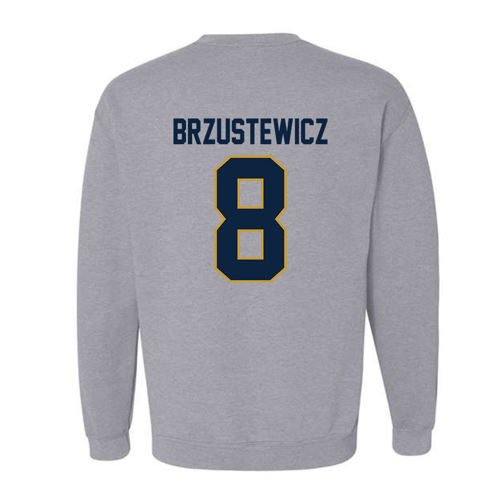 Notre Dame - NCAA Baseball : Hudson Brzustewicz - Classic Shersey Crewneck Sweatshirt-1