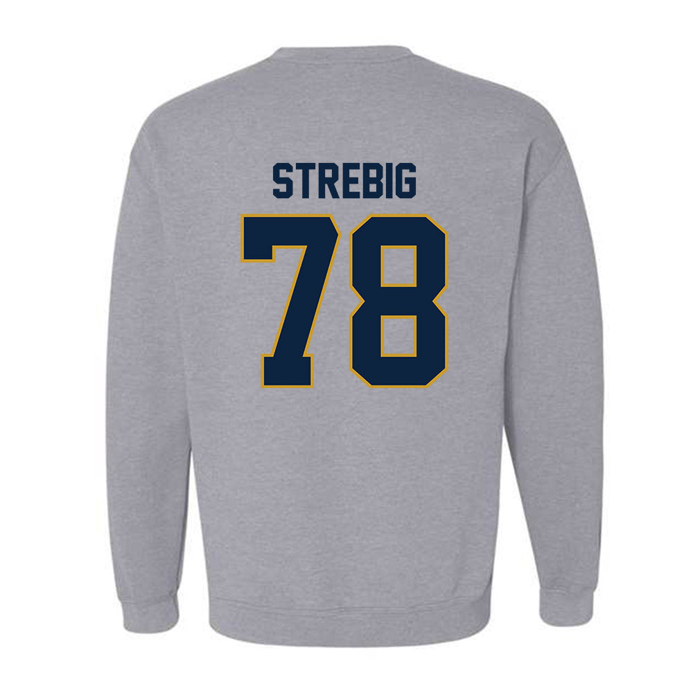 Notre Dame - NCAA Football : Owen Strebig - Classic Shersey Crewneck Sweatshirt-1