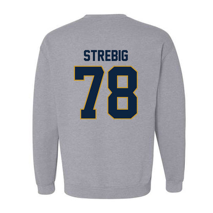 Notre Dame - NCAA Football : Owen Strebig - Classic Shersey Crewneck Sweatshirt-1