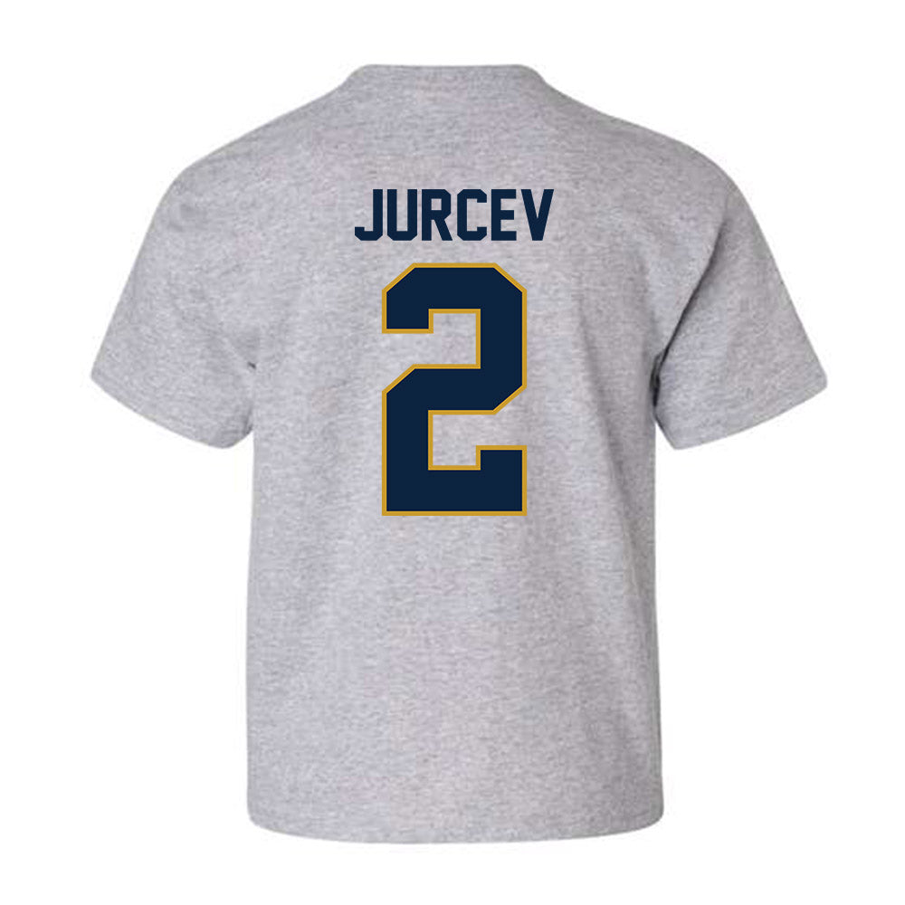 Notre Dame - NCAA Men's Ice Hockey : Jimmy Jurcev - Classic Shersey Youth T-Shirt