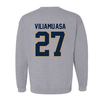 Notre Dame - NCAA Football : Kyngstonn Viliamu-Asa - Classic Shersey Crewneck Sweatshirt-1