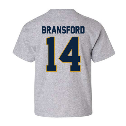 Notre Dame - NCAA Women's Basketball : Kk Bransford - Classic Shersey Youth T-Shirt-1