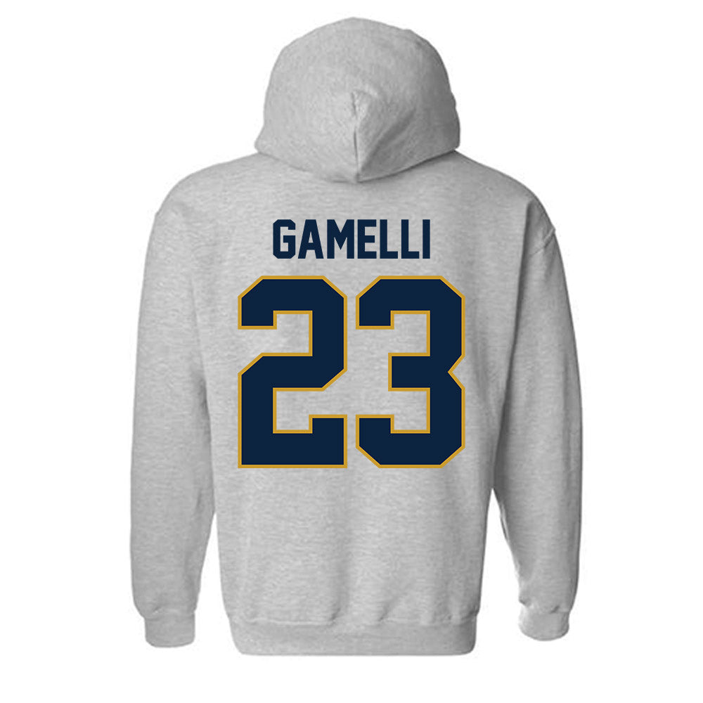 Notre Dame - NCAA Baseball : Gian Gamelli - Classic Shersey Hooded Sweatshirt-2