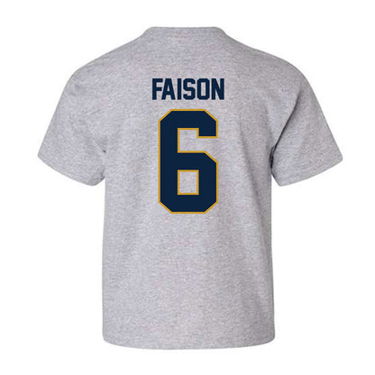 Notre Dame - NCAA Football : Jordan Faison - Classic Shersey Youth T-Shirt-1