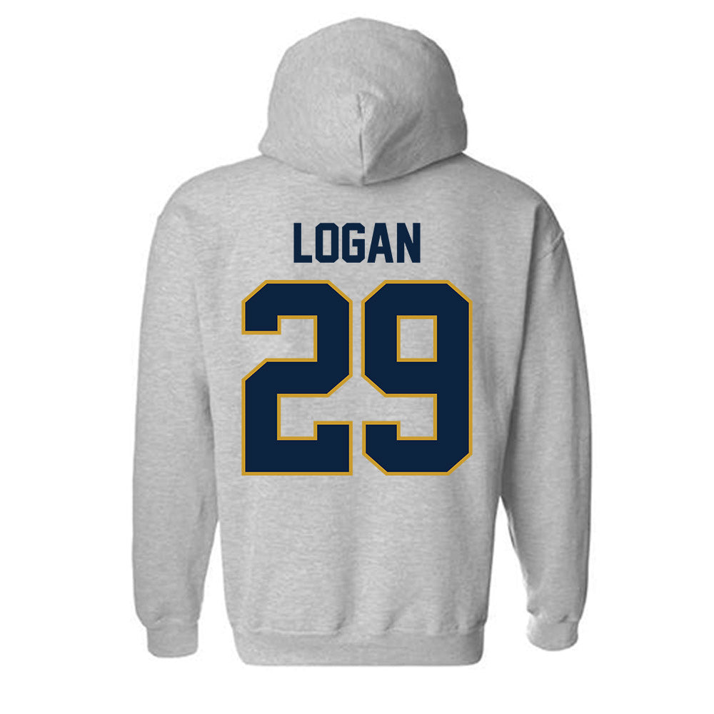 Notre Dame - NCAA Football : Brandon Logan - Classic Shersey Hooded Sweatshirt-2