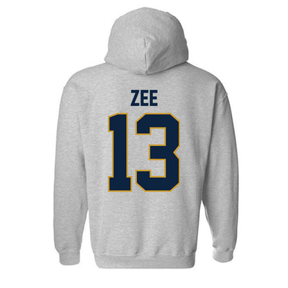 Notre Dame - NCAA Baseball : Jamie Zee - Classic Shersey Hooded Sweatshirt-2