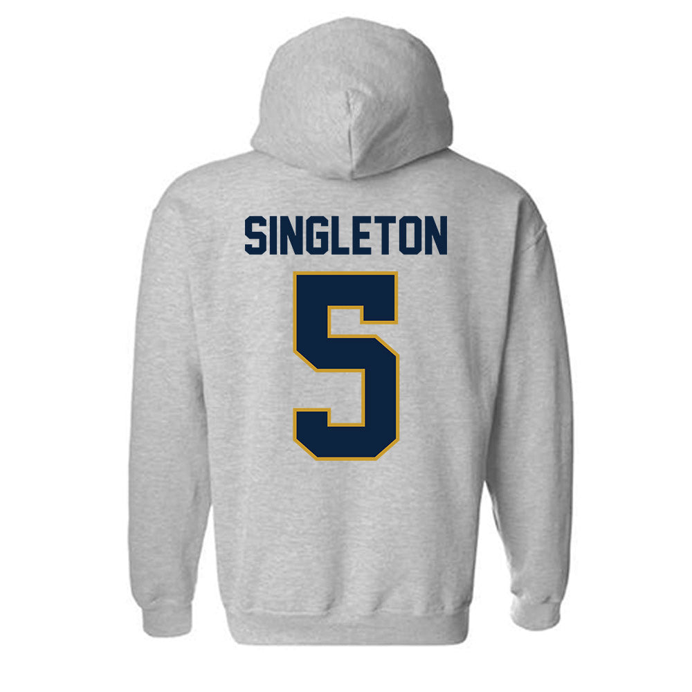 Notre Dame - NCAA Baseball : Dylan Singleton - Classic Shersey Hooded Sweatshirt-3