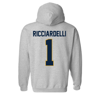Notre Dame - NCAA Men's Lacrosse : Thomas Ricciardelli - Classic Shersey Hooded Sweatshirt-2