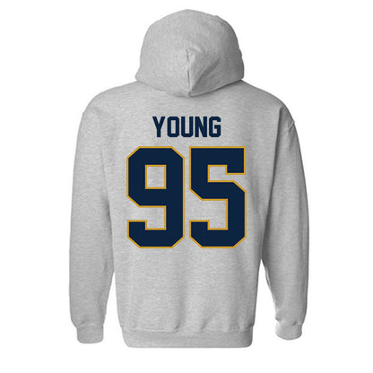 Notre Dame - NCAA Football : Bryce Young - Classic Shersey Hooded Sweatshirt-2