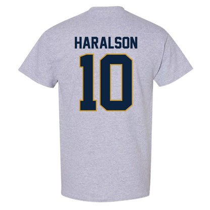 Notre Dame - NCAA Men's Basketball : Jalen Haralson - Classic Shersey T-Shirt-1