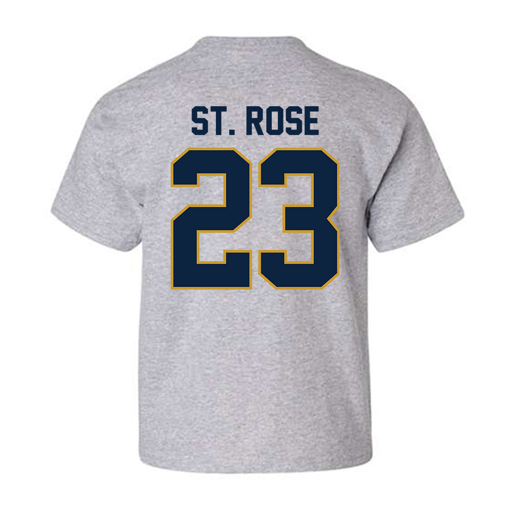 Notre Dame - NCAA Women's Basketball : Madison St. Rose - Classic Shersey Youth T-Shirt-1