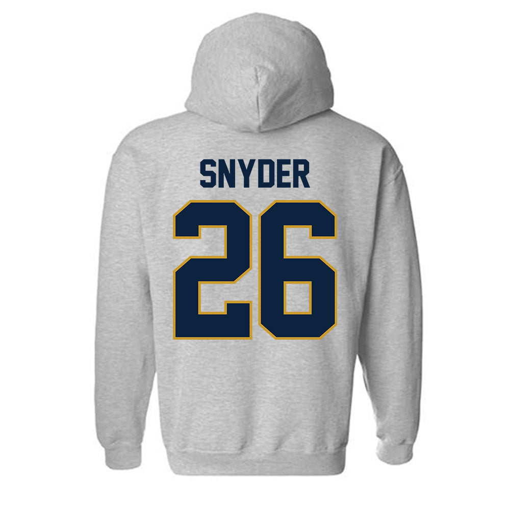Notre Dame - NCAA Baseball : Garrett Snyder - Classic Shersey Hooded Sweatshirt-2