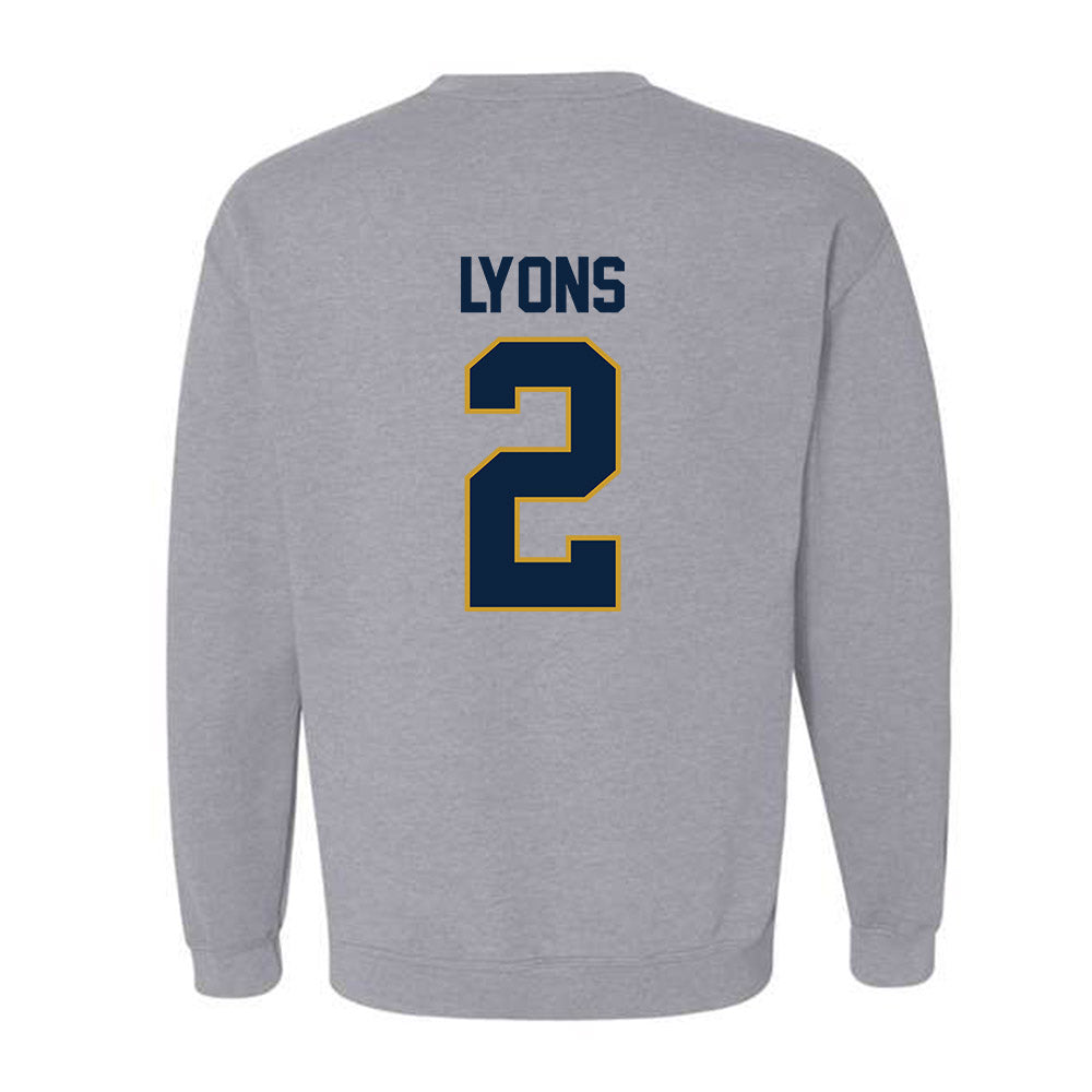 Notre Dame - NCAA Women's Lacrosse : Abigail Lyons - Classic Shersey Crewneck Sweatshirt-1