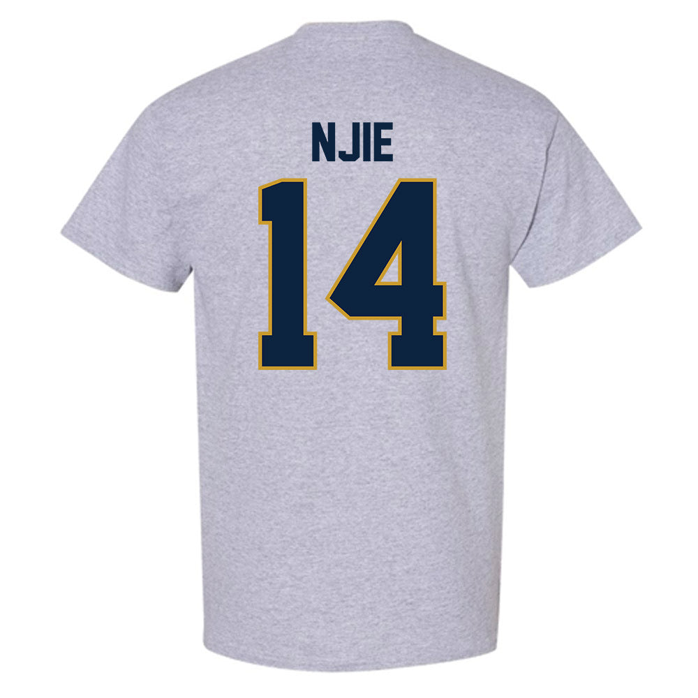 Notre Dame - NCAA Men's Basketball : Kebba Njie - Classic Shersey T-Shirt-1