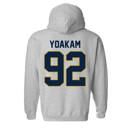 Notre Dame - NCAA Football : Zachary Yoakam - Classic Shersey Hooded Sweatshirt-3
