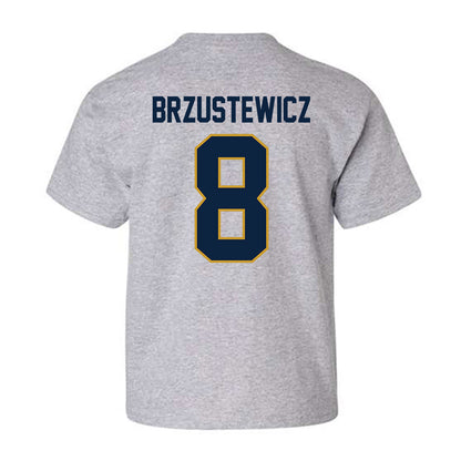 Notre Dame - NCAA Baseball : Hudson Brzustewicz - Classic Shersey Youth T-Shirt-1