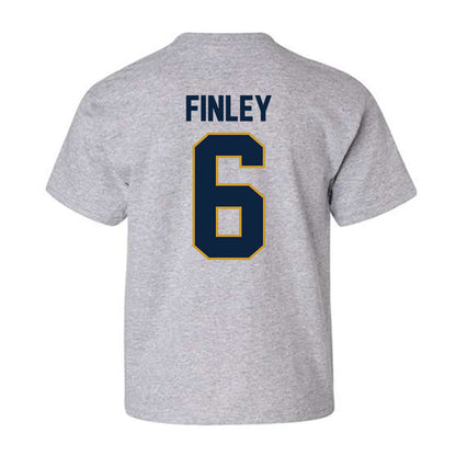 Notre Dame - NCAA Men's Lacrosse : Fisher Finley - Classic Shersey Youth T-Shirt-1