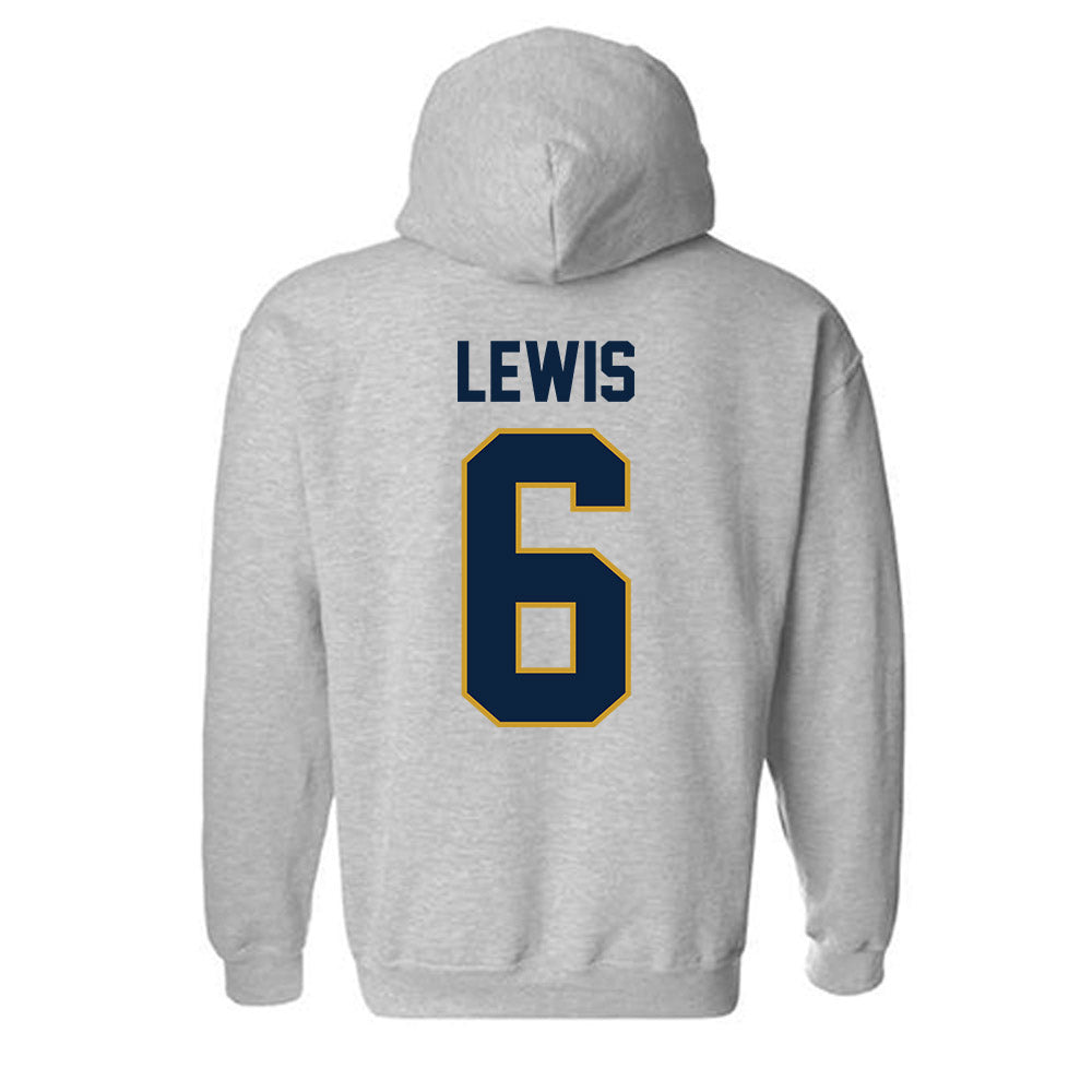 Notre Dame - NCAA Men's Soccer : Wyatt Lewis - Classic Shersey Hooded Sweatshirt-2