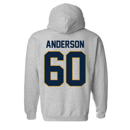 Notre Dame - NCAA Football : Max Anderson - Classic Shersey Hooded Sweatshirt-3
