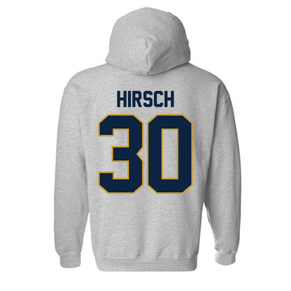 Notre Dame - NCAA Baseball : Xavier Hirsch - Classic Shersey Hooded Sweatshirt-2