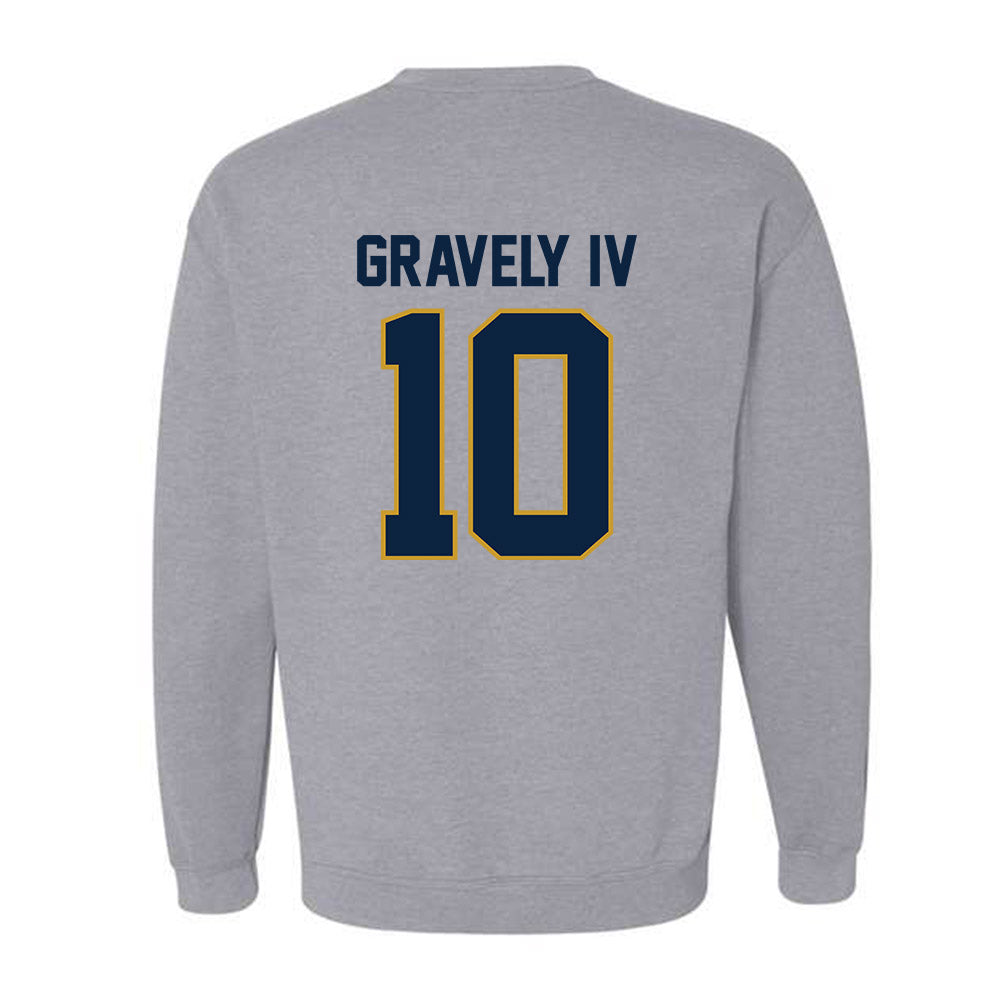Notre Dame - NCAA Baseball : Warren Gravely IV - Classic Shersey Crewneck Sweatshirt-1