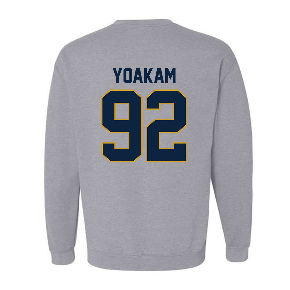 Notre Dame - NCAA Football : Zachary Yoakam - Classic Shersey Crewneck Sweatshirt-1
