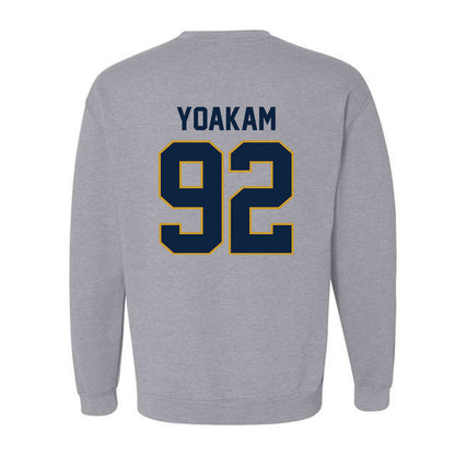 Notre Dame - NCAA Football : Zachary Yoakam - Classic Shersey Crewneck Sweatshirt-1