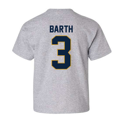 Notre Dame - NCAA Baseball : Mason Barth - Classic Shersey Youth T-Shirt-1