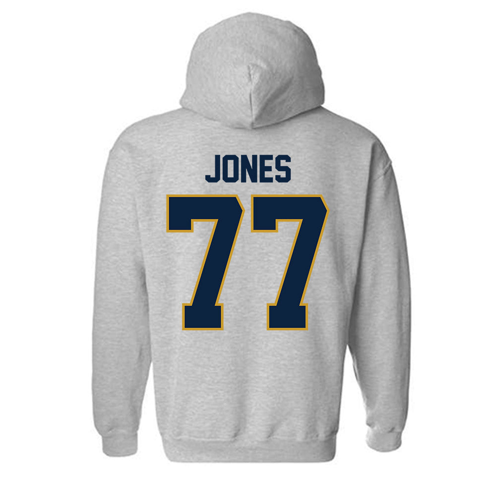 Notre Dame - NCAA Football : Peter Jones - Classic Shersey Hooded Sweatshirt-2