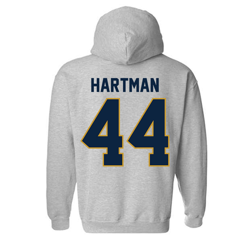 Notre Dame - NCAA Baseball : Trent Hartman - Classic Shersey Hooded Sweatshirt-2